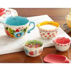 Pioneer Woman Breezy Blossom Measuring Bowls